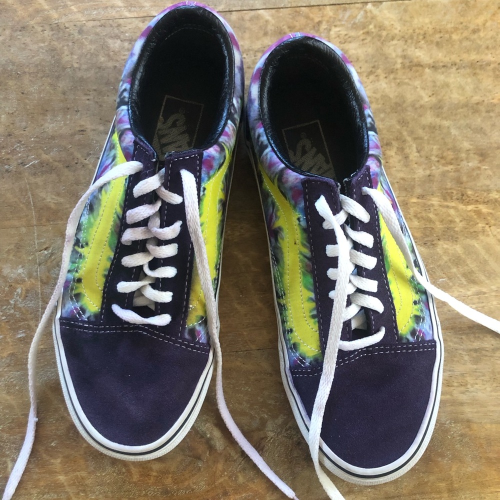 Vans Limited Edition Tie Dye Shoes